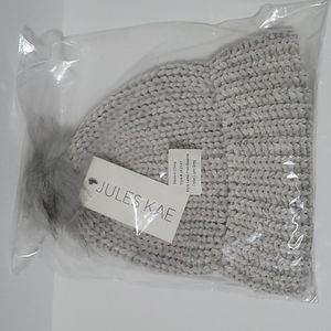 Jules Kae Pom Beanie NWT